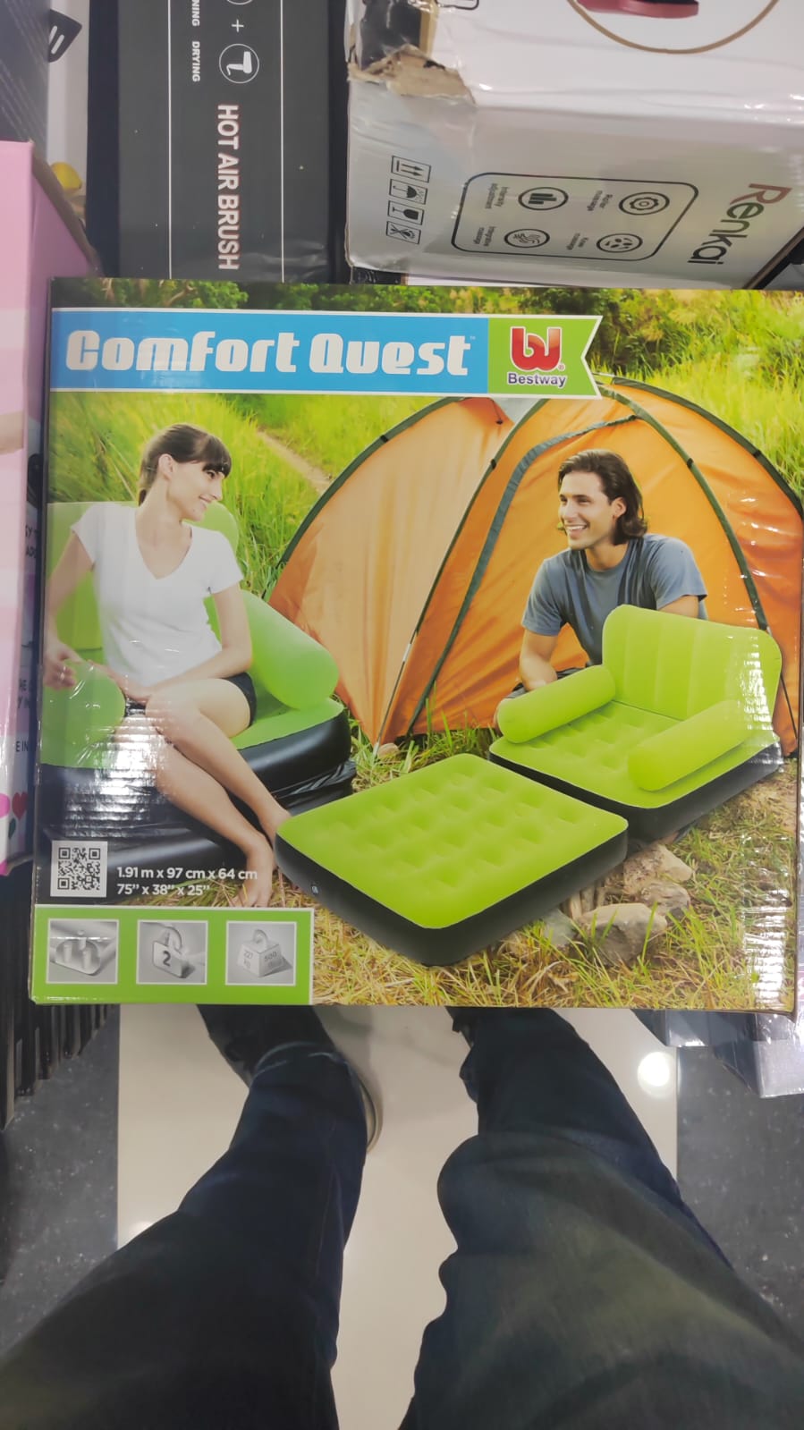 Max Comfort Multi-Use Air Couch