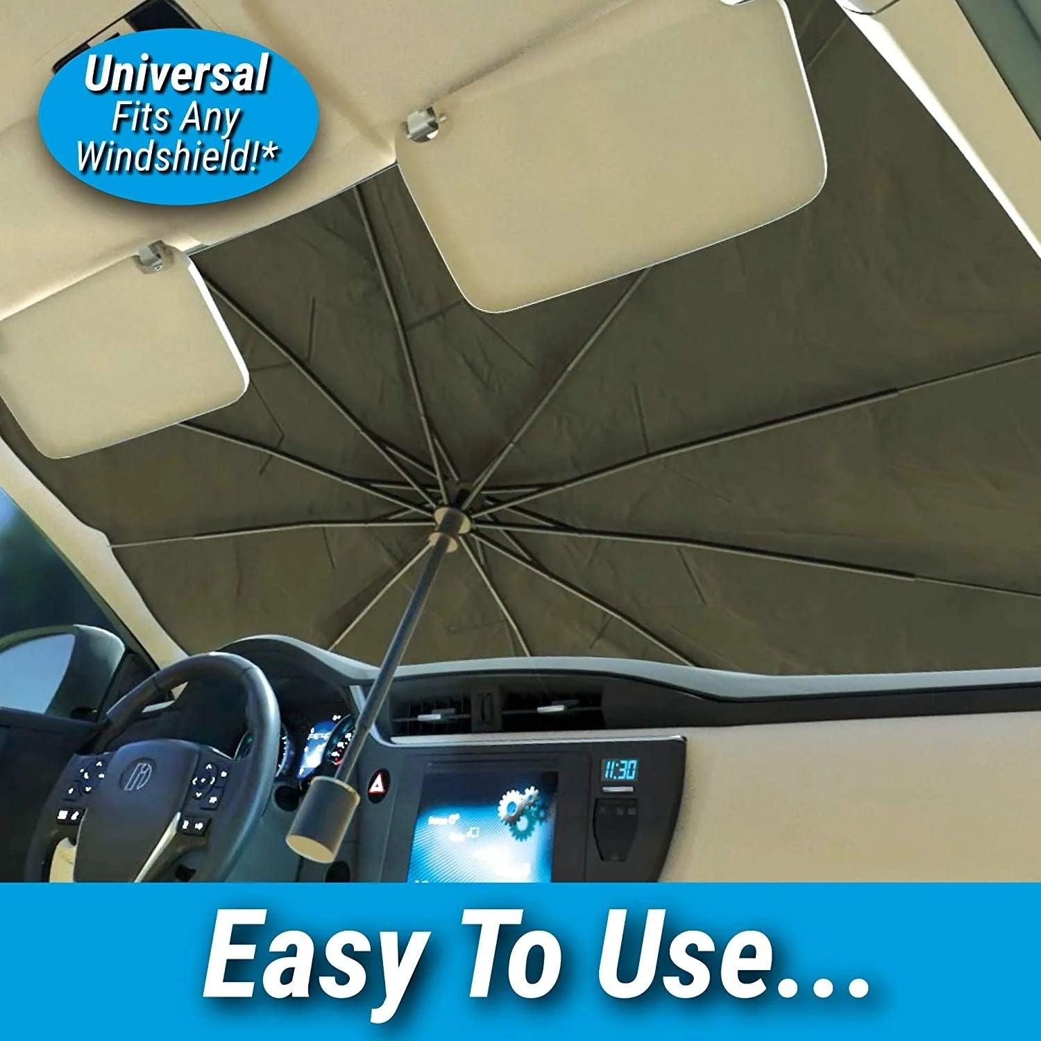 Automotive Front Window Sun Shield