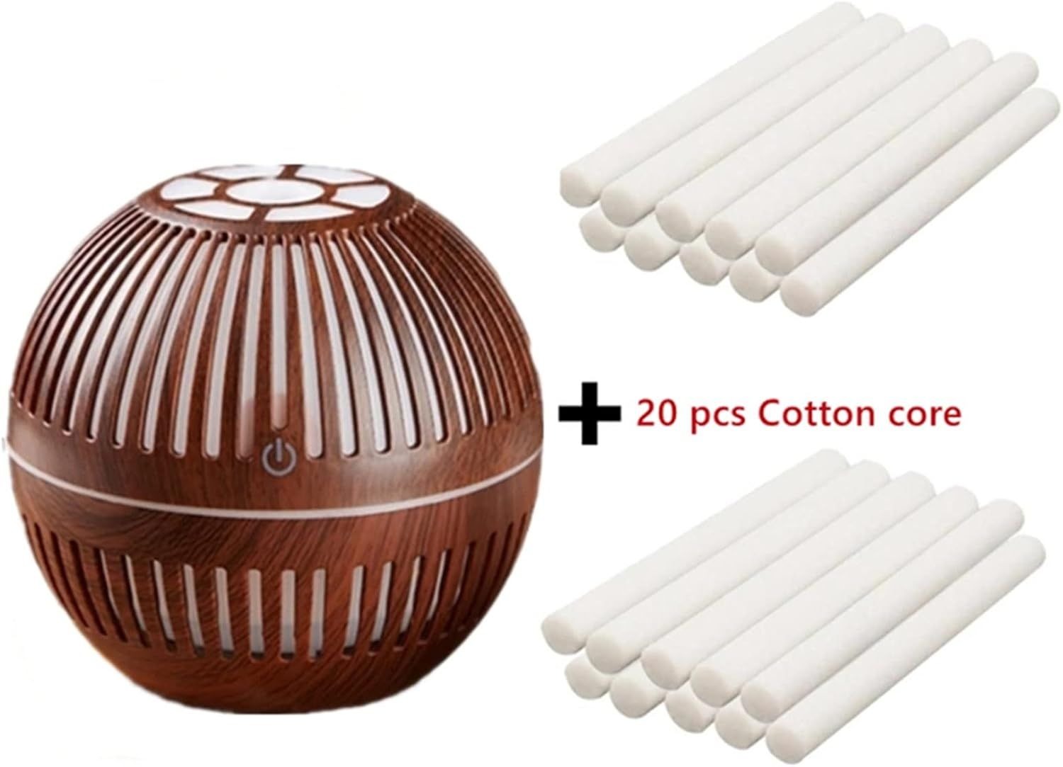 Ultrasonic Aroma Diffuser with 7-Color Lighting