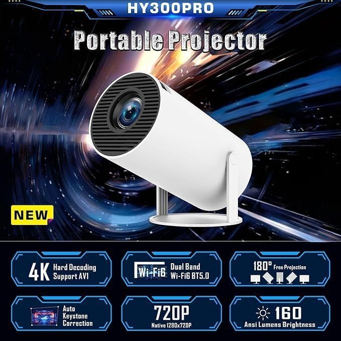 Small-Form Round Projector