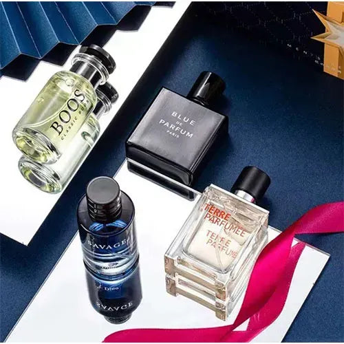 Elegant Perfume Gift Box for Men – 4 in 1